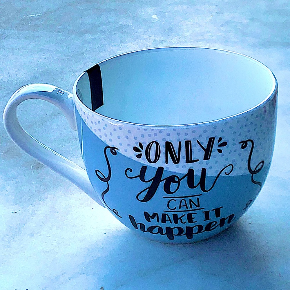 PORTOBELLO BY DESIGN MUG ONLY YOU CAN MAKE HAPPEN